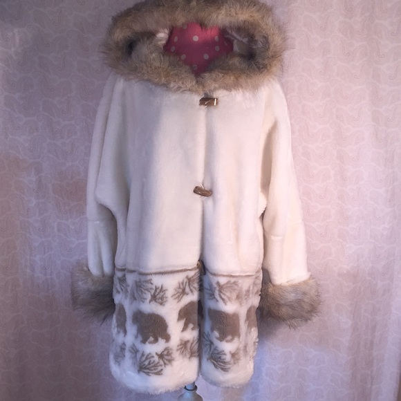 Alpine Studio Jackets & Blazers - Alpine Studio Sz M ivory/beige lined winter coat